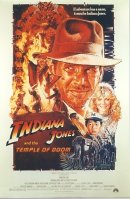 Cartel Indiana Jones y el Templo Maldito