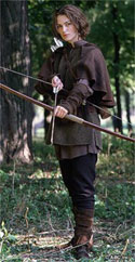 Keira como hija de Robin Hood