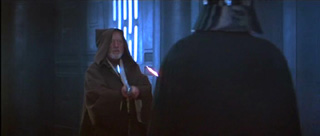 El duelo entre Kenobi y Skywalker