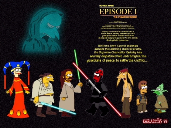 simpsons wars