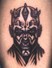 Tatuaje de Darth Maul