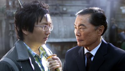 George Takei interpretando al padre de Hiro