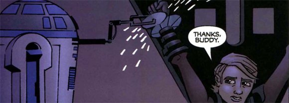 R2-D2 libera a Anakin Skywalker