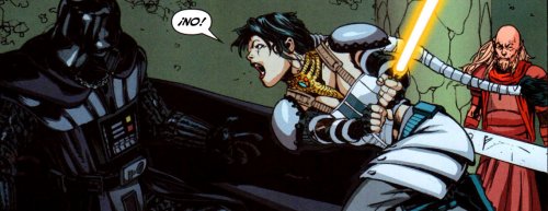 Vader se enfrenta a Celeste