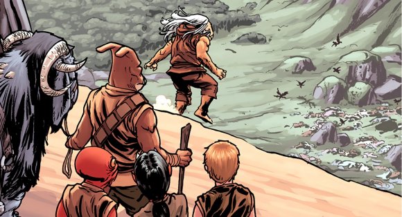 El Maestro K'Kruhk y su grupo encuentran los cadáveres de los refugiados