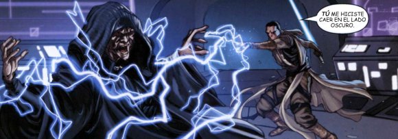 Starkiler se enfrenta con Palpatine