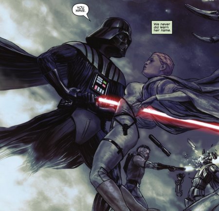 Darth Vader acaba con la vida de la maestra Skein