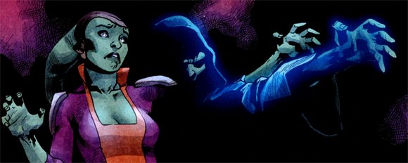 Orykan tiene una visión de los sucedido con Liora