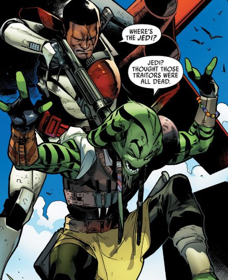 El Comandante Grey captura a Kasmir