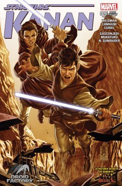 Portada Regular de Kanan Nº3 - First Blood Nº1