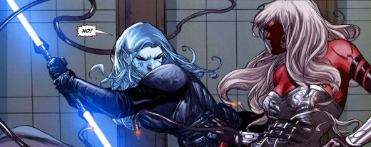 Jarael y Chantique se enfrentan en duelo