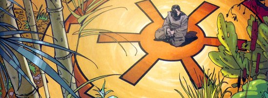 Roan Fel medita sobre el logo Imperial en Bastión