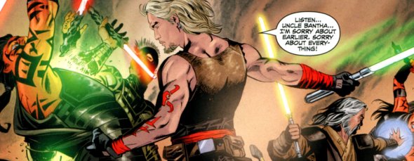 Cade y su tío se enfrentan con los Sith en Taivas