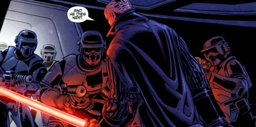 Darth Vader es atacado en sus propios aposentos