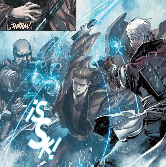 Anakin termina de forma expeditiva con la lucha a muerte entre Grecker y Pran