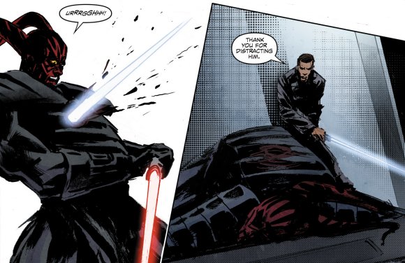Darth Luft muere a manos el Caballero Imperial Jao