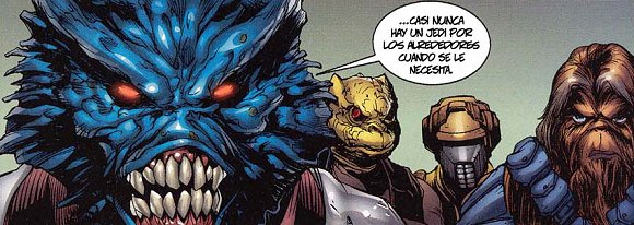 Primer plano de Krayn y su tripulación