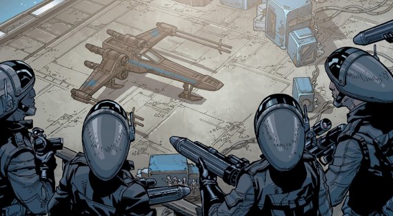 La nave de Prithi rodeada de soldados rebeldes por si es una trampa