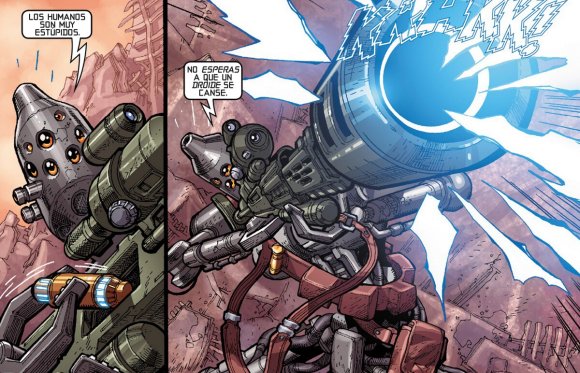 IG-88 dispara sobre el Ala-Y de Seren Song