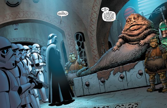 Chewbacca pone en fuga a los carroñeros