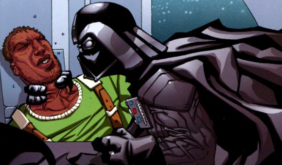 Darth Vader interroga a Luca