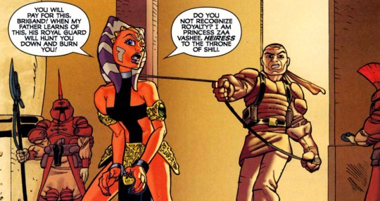 Ahsoka Tano es presentada como la princesa Zaa Vashee