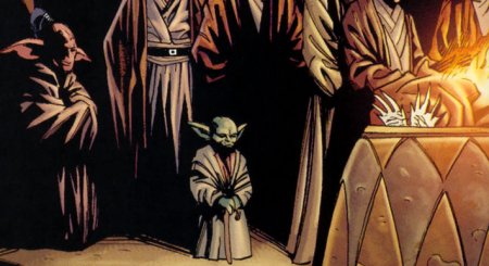 El maestro Yoda, o eso al menos intenta Ted Naifeh