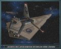 Lanzadera clase Lambda alejndose del Destructor Estelar Libertador