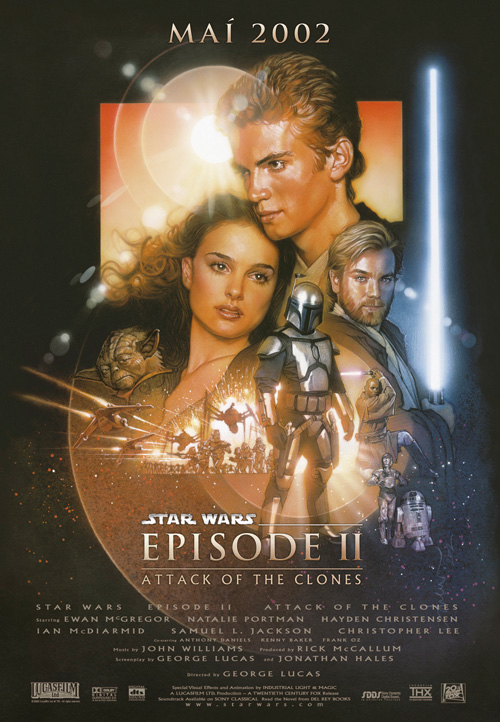 Cartel Oficila del Episodio II 