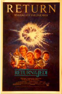 Poster D de El Retorno del Jedi