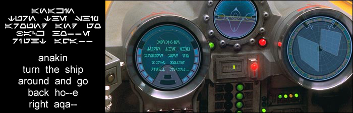  Traduccin del mensaje del Naboo Fighter 
