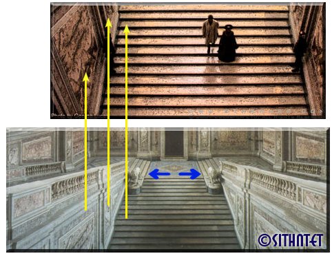 Las escaleras de Caserta