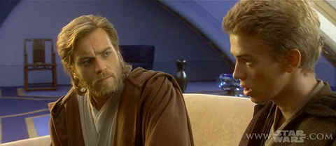 Obi-Wan y Anakin Skywalker
