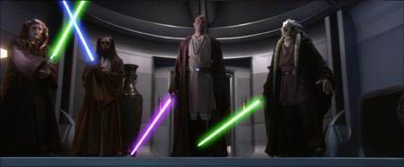 Windu, Fisto, Tiin y Kolar