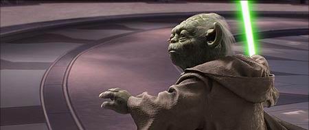 El maestro Yoda es uno de los usuarios del Ataru