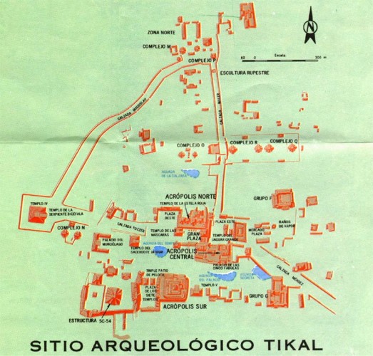 El Mapa de Tikal