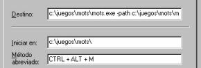 Acceso directo al MOTS con BSX 3.0 en Win95