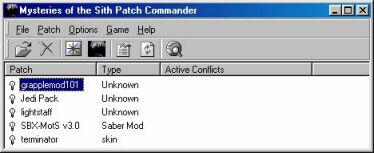 Lista de parches instalados