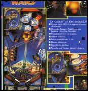 Pinball Star Wars - Publicidad en Espaa