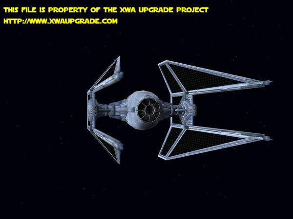 Exterior con Upgrade del caza TIE Interceptor