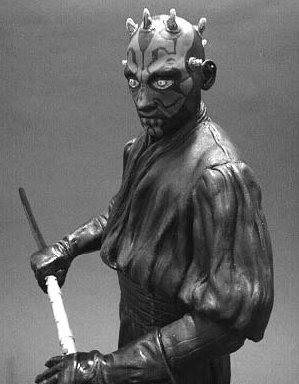 Imagen del modelo de Darth Maul