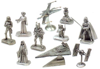 Fine Pewter Figurines