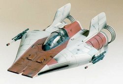 imagen de la maqueta del A-Wing