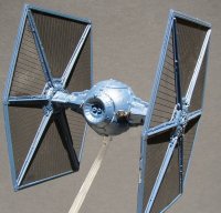 imagen de la maqueta del TIE Fighter