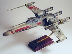 imagen de la maqueta del X-Wing