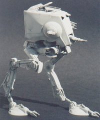 imagen de la maqueta del AT-ST