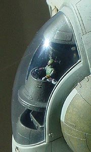 Resultado final del conjunto piloto-cabina-carlinga