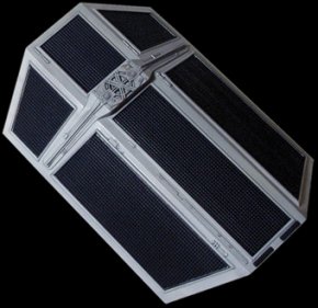 Paneles solares de las alas