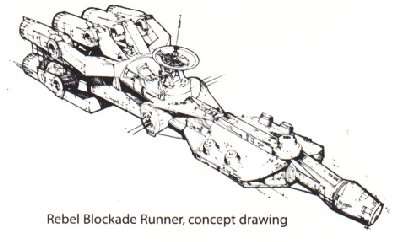 Diseo previo de Corbeta (Blockade Runner)