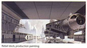 Imagen de produccion (Ralph McQuarrie)
